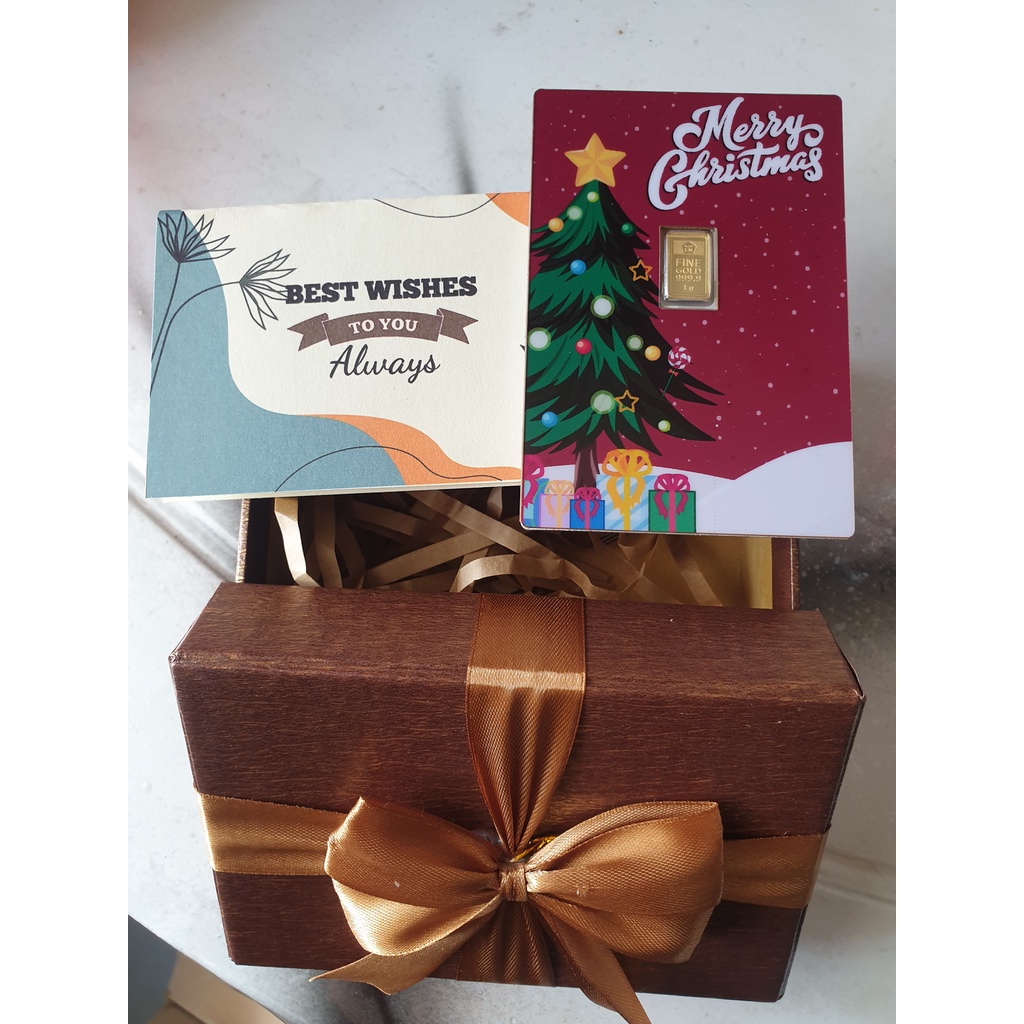 LM Emas Antam Hampers Merry Christmas Selamat Natal Gift Series Custom