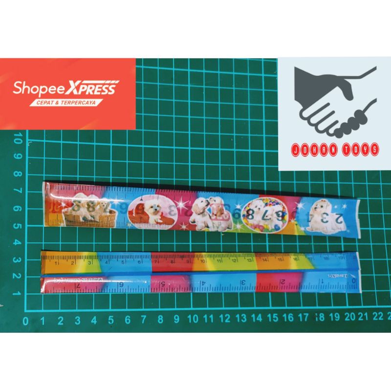 Mainan Penggaris gelang Jadul 20 pcs