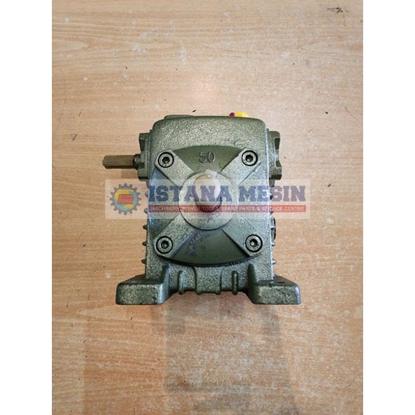 GEARBOX PELAMBAT PUTARAN SPEED REDUCER WPS 50 AS SAMPING WORM GEAR