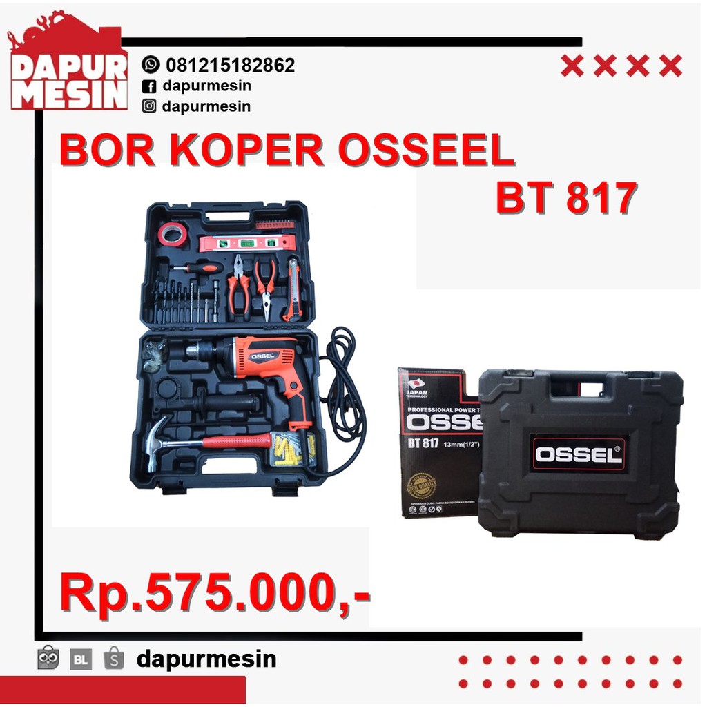 BOR KOPER 817 OSSEL