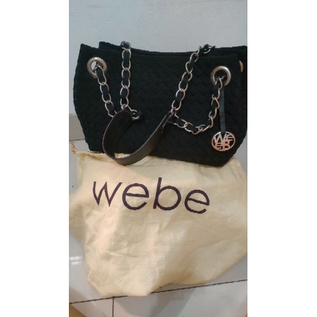 preloved shoulder bag anyam - WEBE
