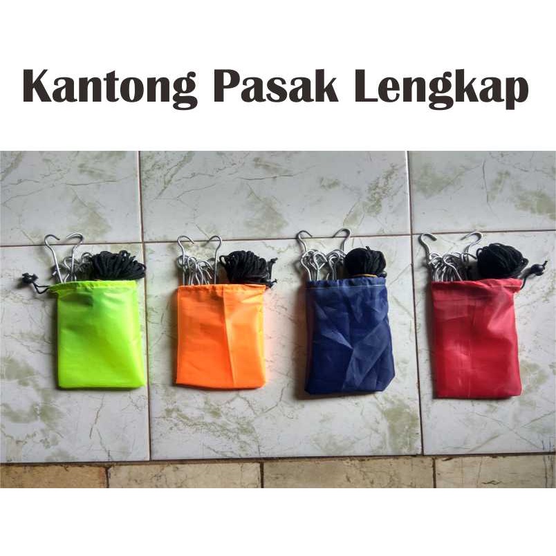 Jual Paket Pasak Tali Paracord Terisi Pcs Pasak Tali Meter