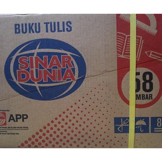 

BARU Khusus GoSend Instant - Buku tulis Sinar Dunia SIDU 58