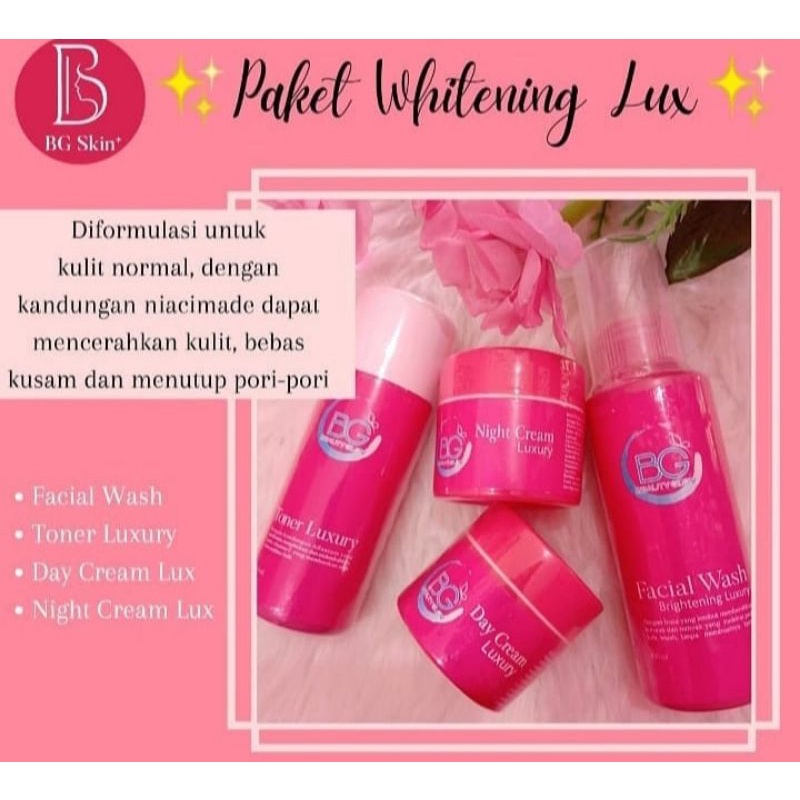 BEAUTY GLOW PAKET WHITENING LUXURY