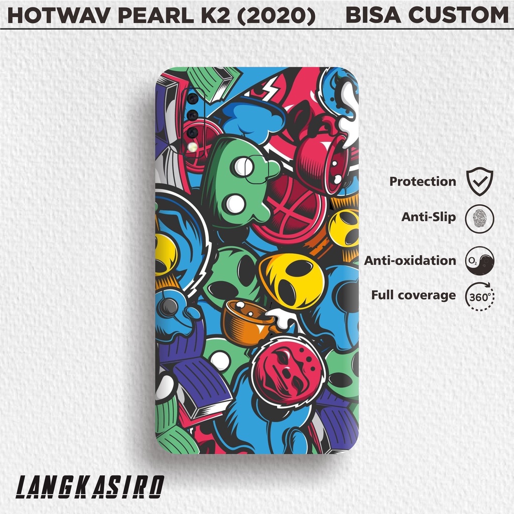 GARSKIN PREMIUM HOTWAV PEARL K2 2020 (GARSKIN 2 PCS )