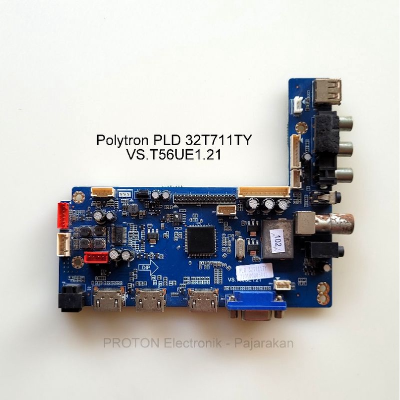 Mainboard LED TV Polytron PLD 32T1500 PLD32T1500 32T711TY 32D100 32D100V PLD32D100V PLD32T711TY 32T7