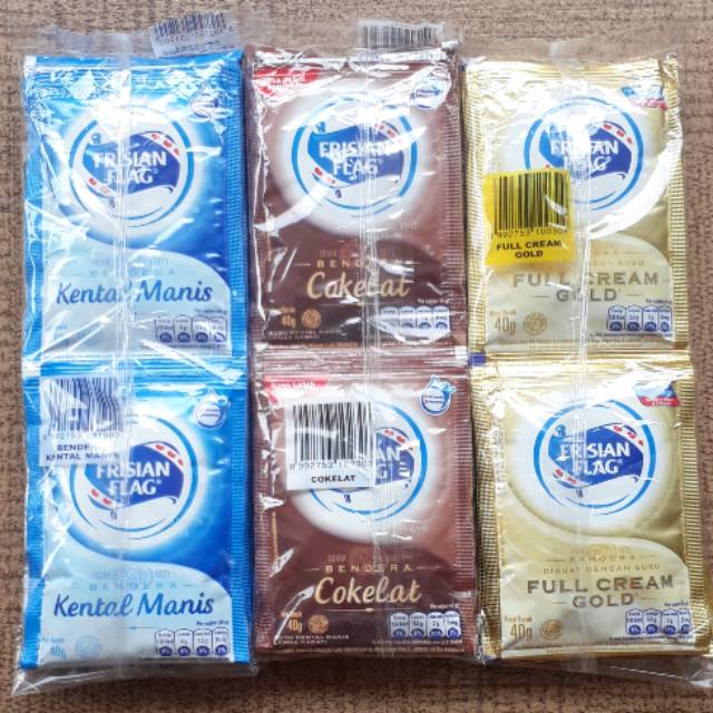 

Susu kental manis frisian flag sachet isi 6