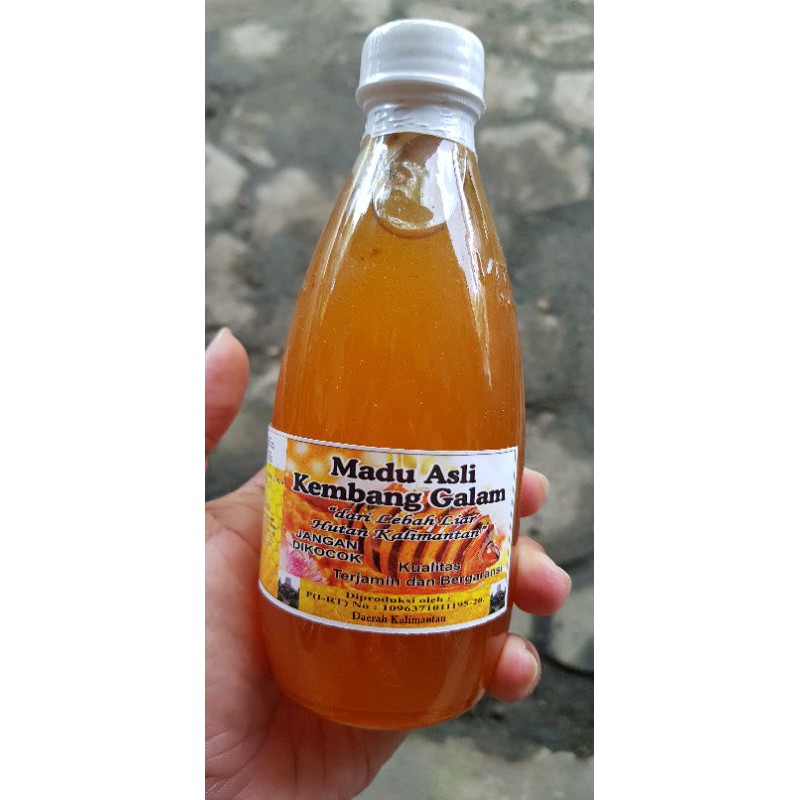 

MADU ASLI KEMBANG GALAM dari lebah liar hutan kalimantan