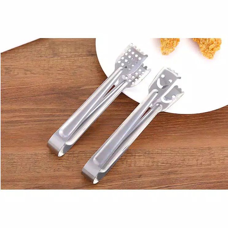 Albama - Capitan Gorengan Kecil / Capit Masak / Alat Penjepit Gorengan / Jepitan Gorengan / Pencapit