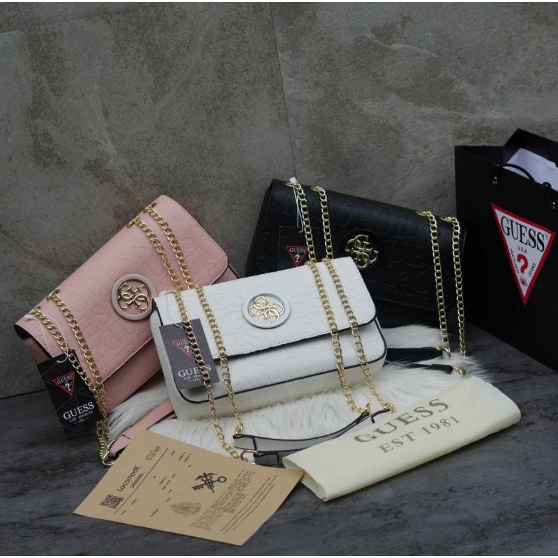 Sling Bag/Selempang Wanita Gu3ss Branded Original Import
