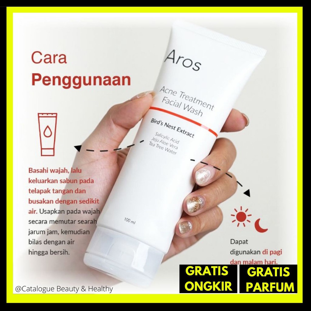 [Aros Facial Wash] ✔️Aros Acne Treatment | BPOM | Skincare