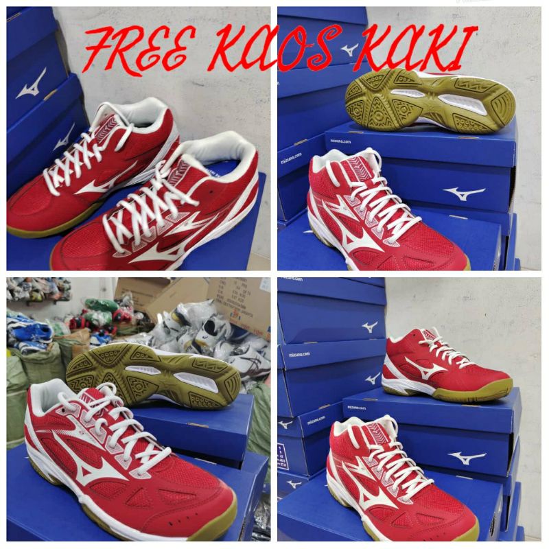 Mizunno CycloneSpeed Original Mid Free KAOS KAKI