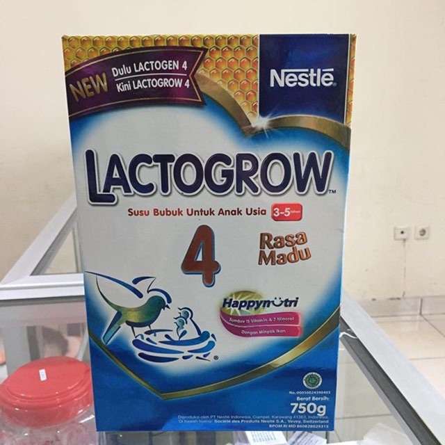 Lactogrow 4 madu, plain