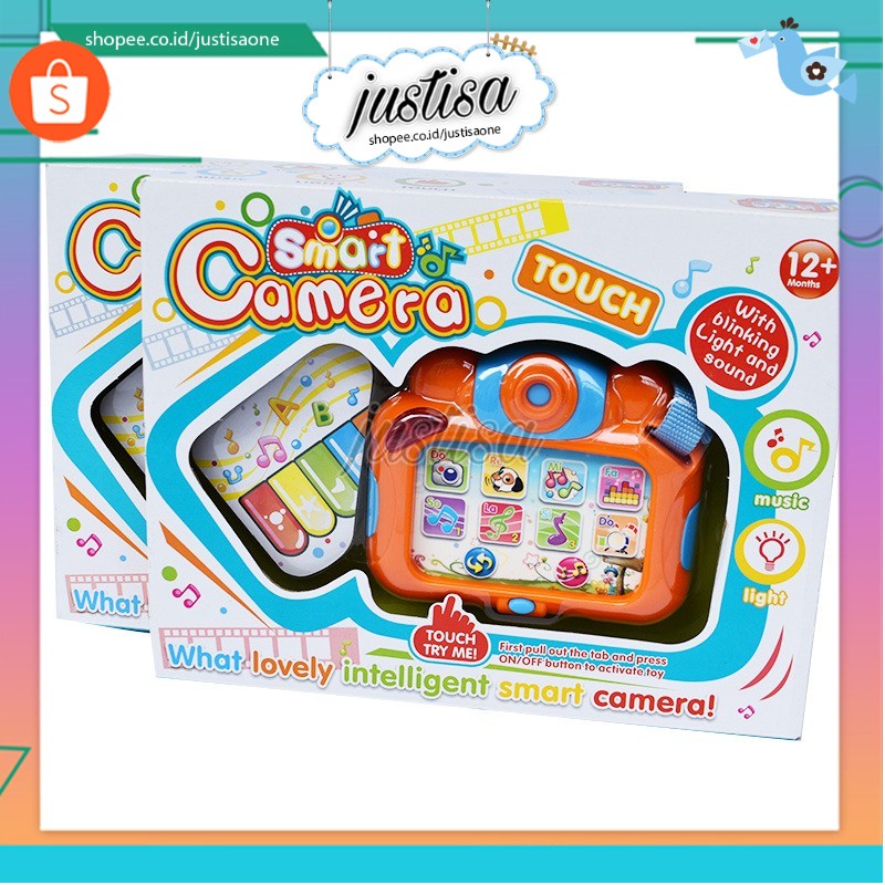 Promo !! MAINAN EDUKASI Arjar TOUCH SMART CAMERA / MAINAN KAMERA ANAK - MAINAN ANAK EDUKASI - MAINAN BAYI