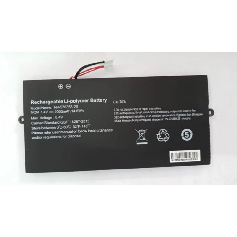 Baterai Axioo Mybook 10 P102 AJP AQJ NV-576358-2S