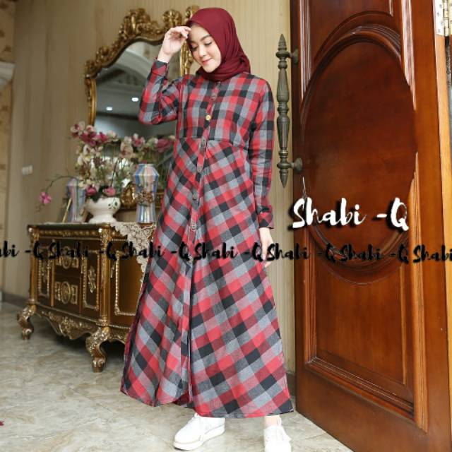 DRESS HARIKA ori Shabi-Q by Binbush Busui Wudhu Friendly
