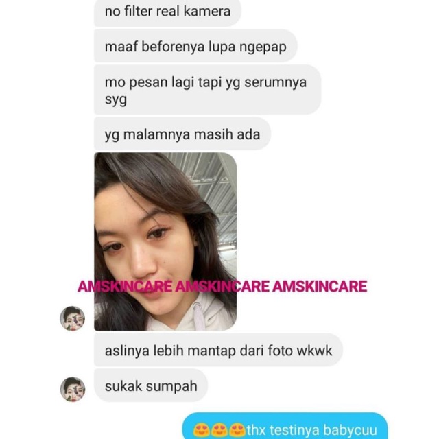 PAKET KULIT NORMAL BY AMSKINCARE | PUTIH GLOWING