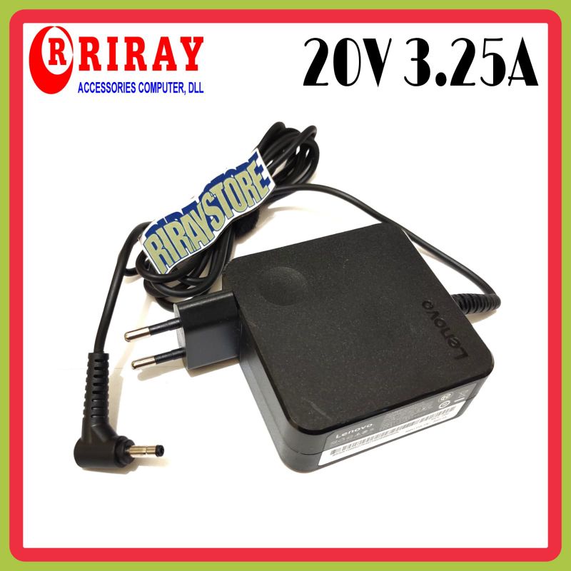 Charger LENOVO Ideapad 310 320 330 310S 320S 330S 65W 20V 3.25A KOTAK Pin kecil