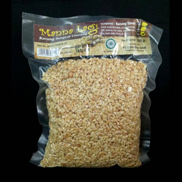 

Kacang Sangrai Cincang 250 gr Manna Lagi Kacang Cincang Topping Toping Bahan Kue Makassar