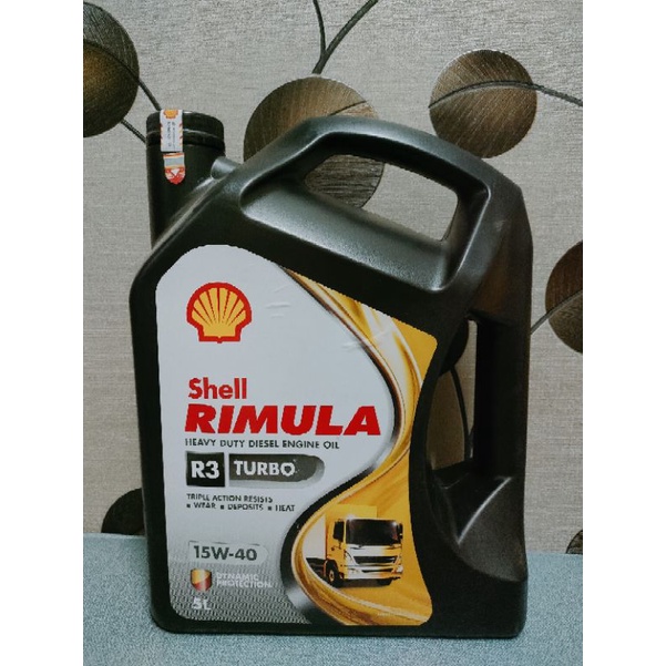 Oli SHELL RIMULA R3 TURBO 5L