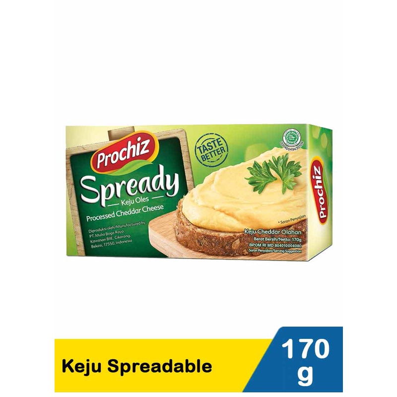 

Pro Chiz Keju Spreadable 170G