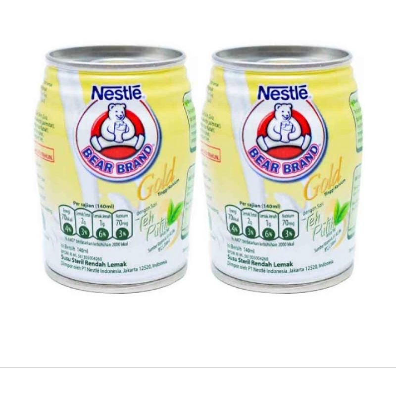 

Bear Brand (susu beruang) White Tea "MURAH" 140ml isi 10pcs. READY STOCK!!!!!!