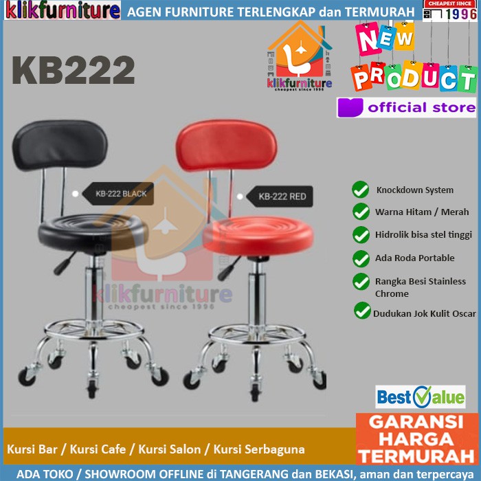 Jual Harga Promo Kursi Salon Bulat Beroda Hidrolik Kb Shopee Indonesia