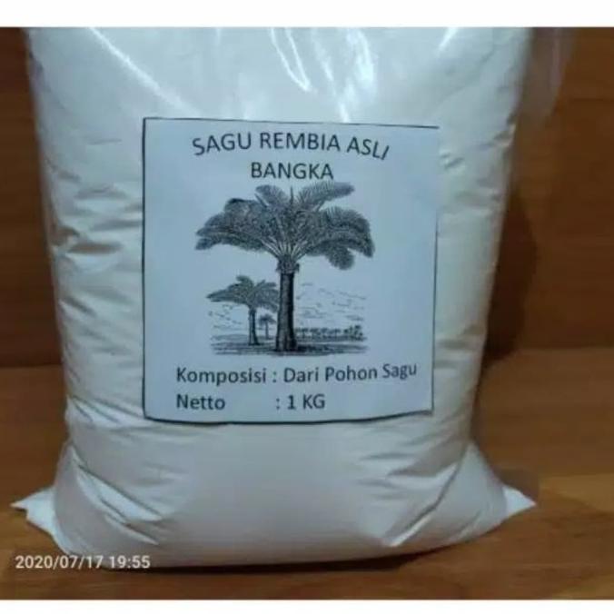 

Big Sale Rembia Sagu Asli Bangka Kualitas Super 1KG Big Sale