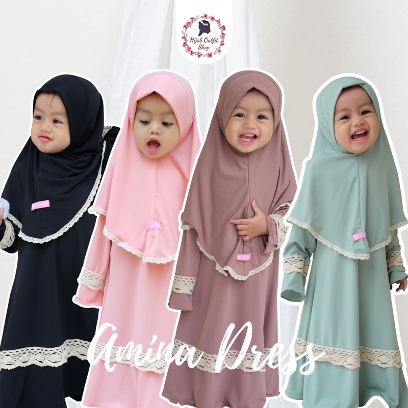 AMINA GAMIS SET ANAK