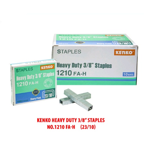 

GG Isi Stapler KENKO 1210 (23/10)(minimal 10) / Isi Staples