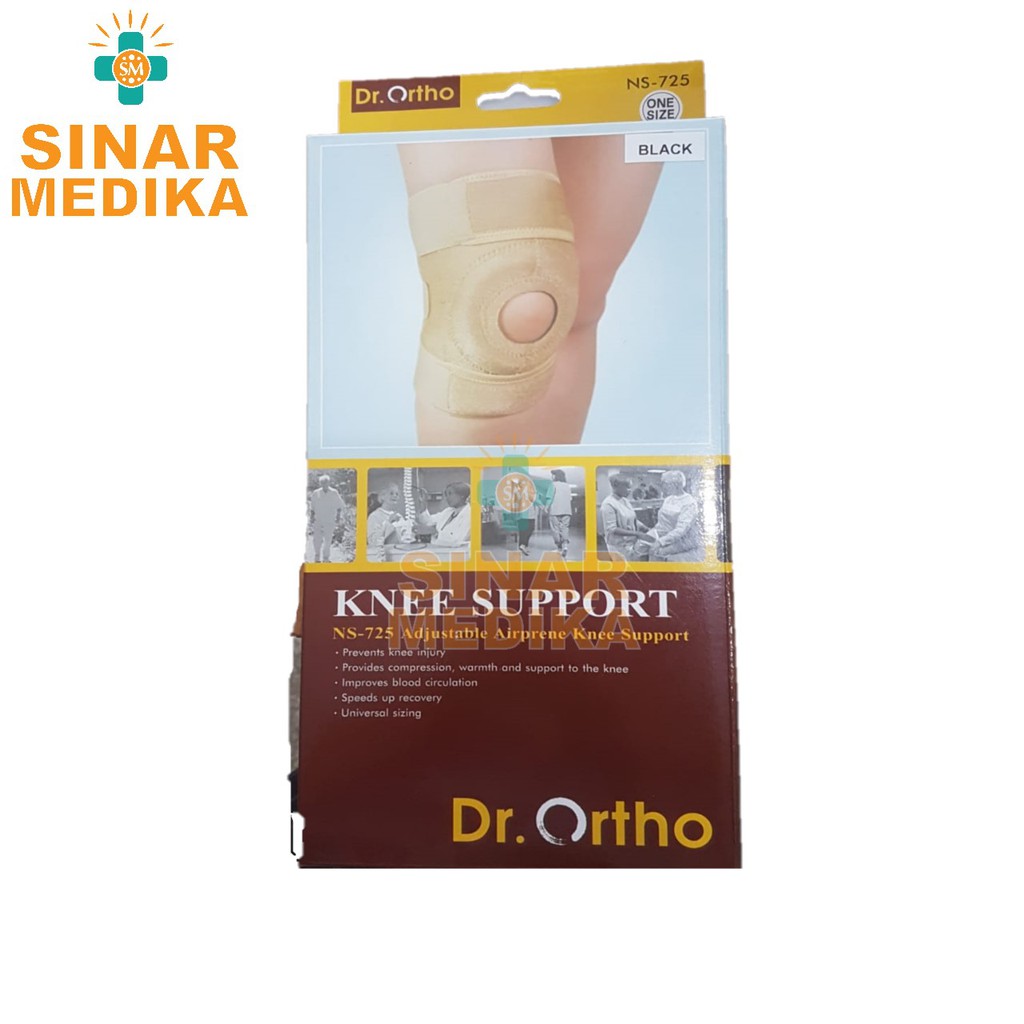 KNEE SUPPORT NS 725 DR ORTHO PEREKAT ATAS BAWAH