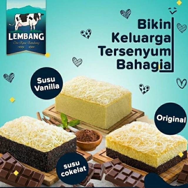 [KHUSUS P.JAWA] Paket Hemat Bolu Susu Lembang BSL Varian Original Coklat Vanila Asli Bolu Bandung