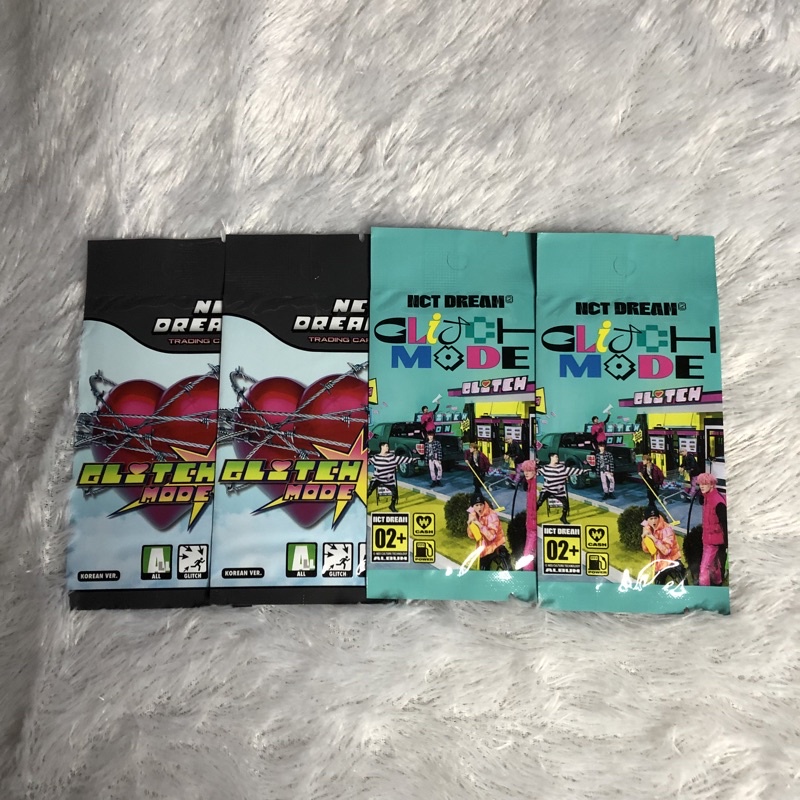 [BOOKED] Trading Card Glitch Mode TC Glimo Sealed A ver dan B ver