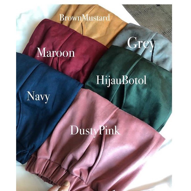 SUEDE PANTS / CELANA SUEDE (BAHAN SUEDE IMPORT)