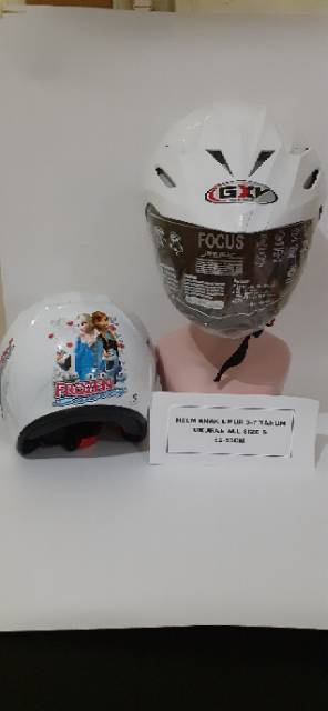 HELM Anak karakter helm anak helem frozen little pony tayo helm anak SNI cewek wanita cowok pria