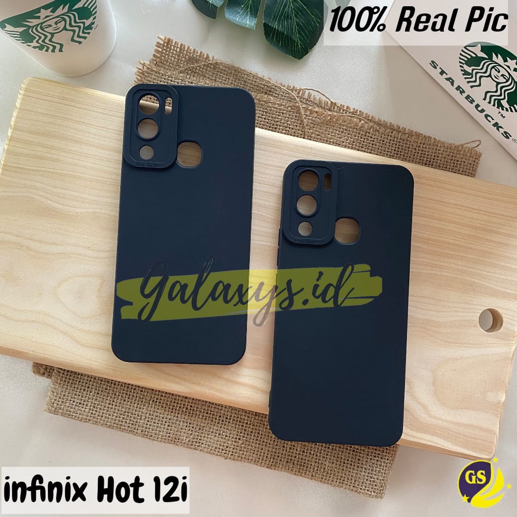 CASE INFINIX HOT 12i / HOT 12 2022 SOFTCASE CASE PRO CAMERA PROTECTION CASEPRO TPU PREMIUM SLIM MATTE PELINDUNG KAMERA