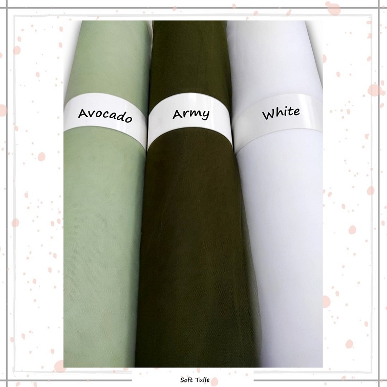 Kain Soft Tulle Chart 3 - Kain Soft Tile / Kain Soft Mesh (Per 0,5 Meter)-2