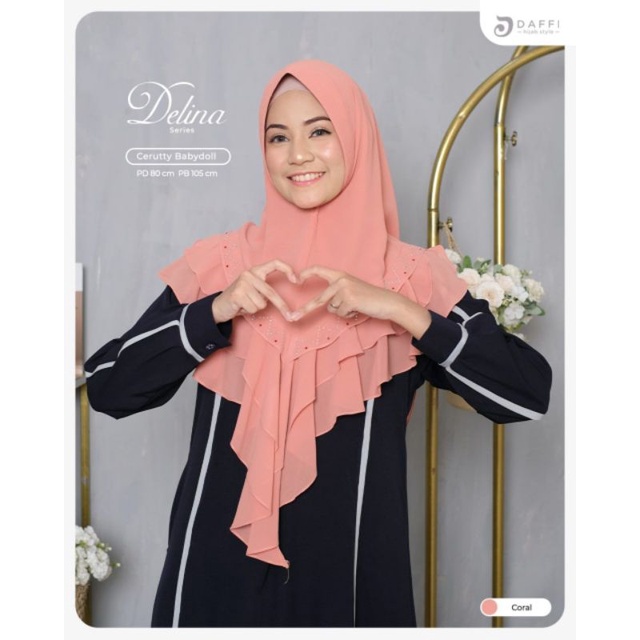 Jilbab Delina By Daffi