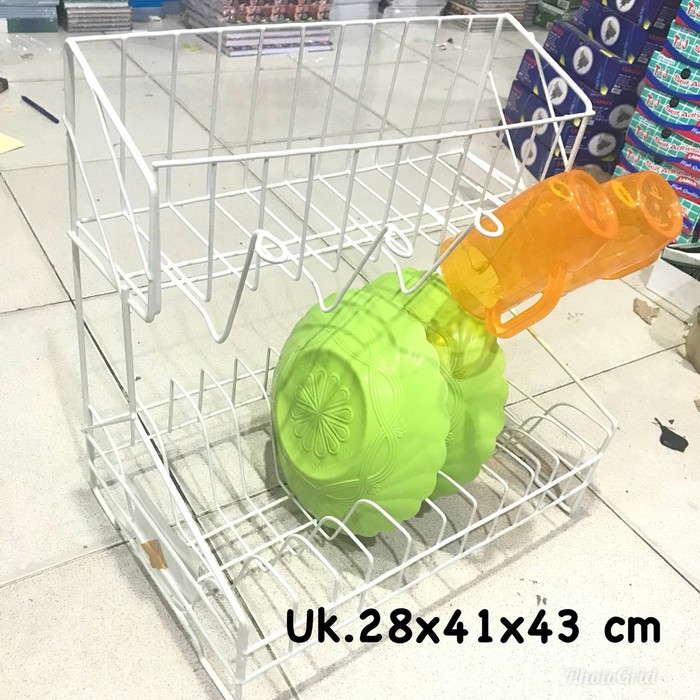 Dijual RAK PIRING L BESAR GANTUNGAN CANTELAN KAWAT ALUMUNIUM GROSIR TERMURAH Limited