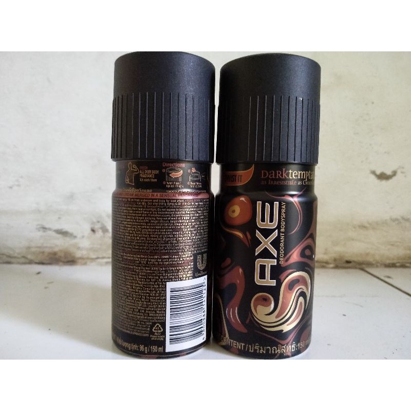 AXE DEODORANT DEO BODY SPRAY DARK TEMPTATION PARFUM PRIA 150ML