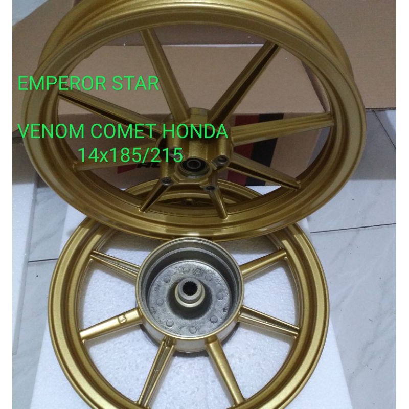 PELEK RACING VROSSI VENOM COMET VARIO 110,BEAT & SCOOPY UK 14X185/215
