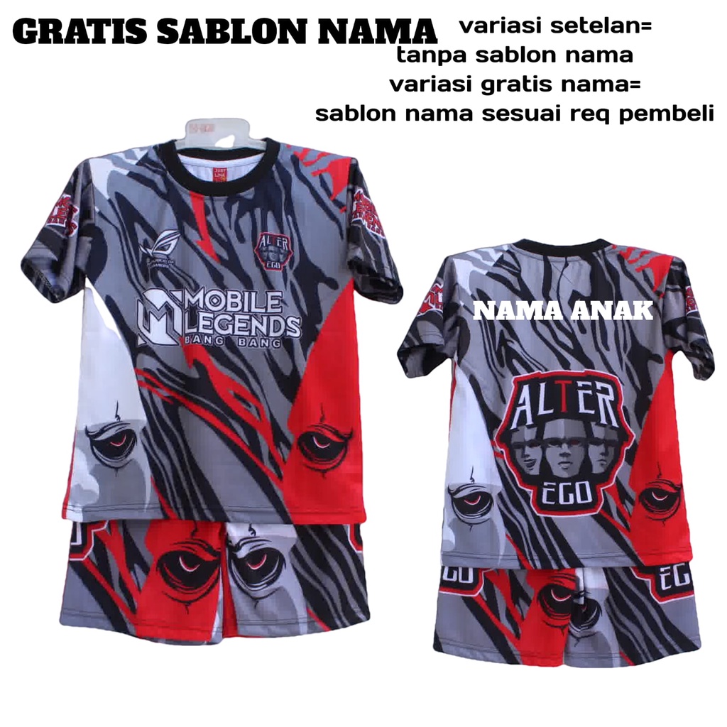 codsetelan baju mobile legend alter eigo full printing size 2-12thn