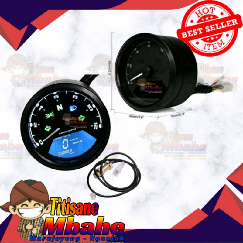 Spido bulat YL babon digital variasi