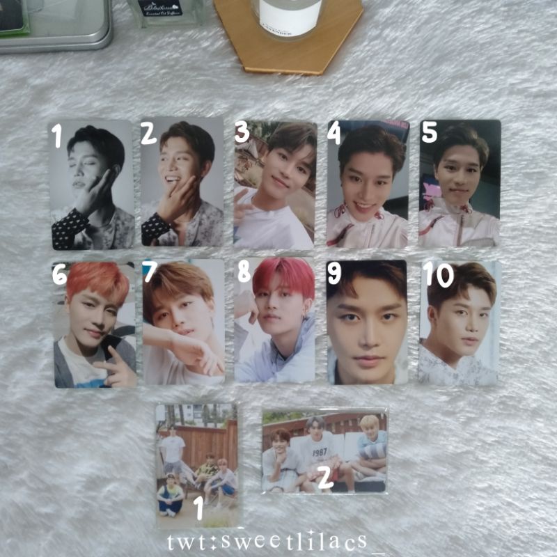 PHOTOCARD DICON NCT 127 SHARING SET TAEIL GRUP OFFICIAL