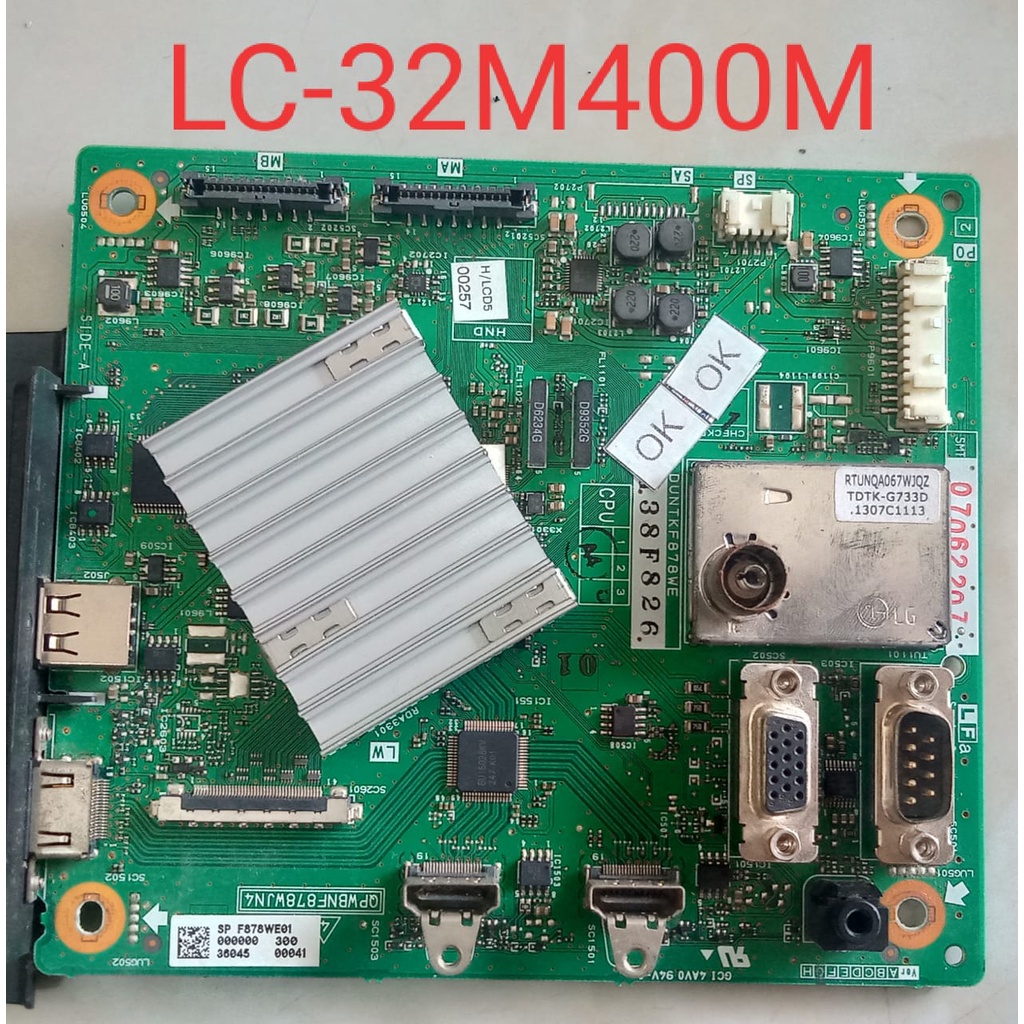 Mainboard Sharp LC-32M400M - Sharp LC-32M400M - LC-32M400M - MB LC-32M400M