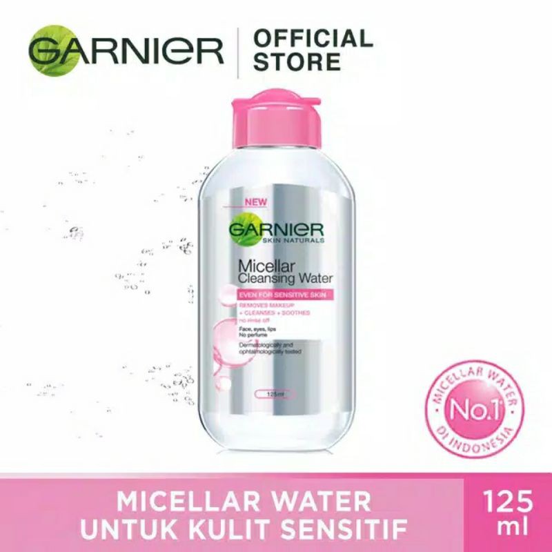 Garnier Micellar Water 125 ml ( Original 100%)