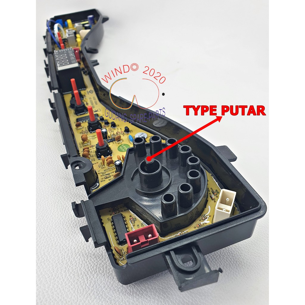 MODUL PCB MESIN CUCI POLYTRON HGBT-004A TOMBOL PUTAR | POLITRON ZEROMATIC | PAW-7511 PAW-8511 / 9511