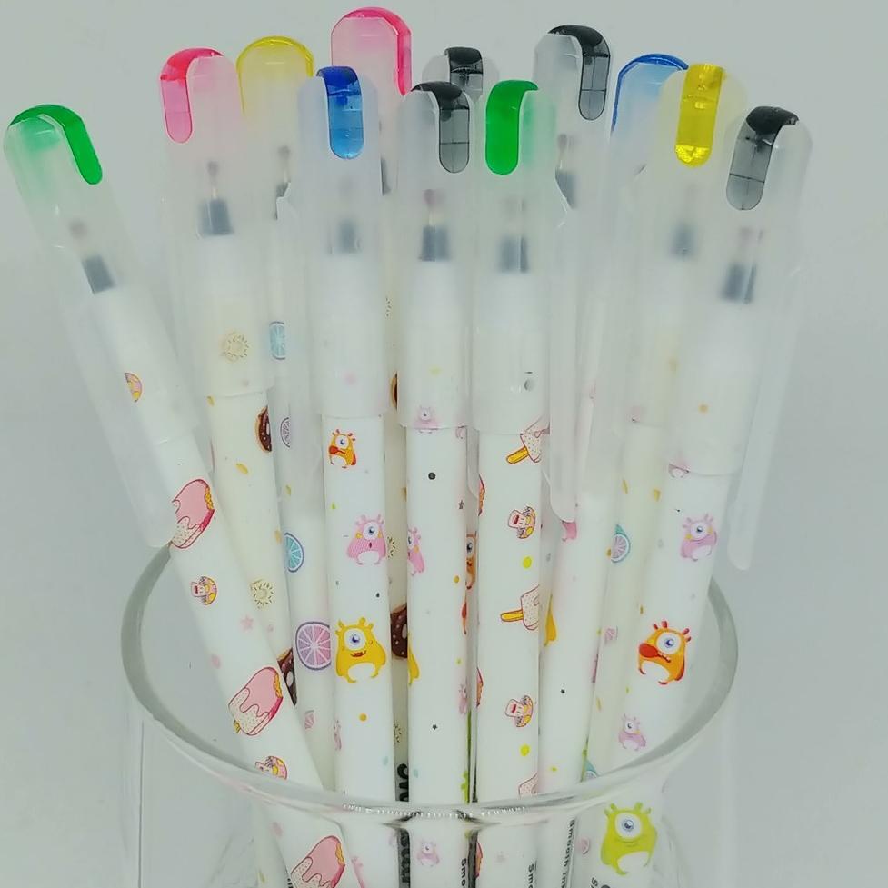 

NEW PRODUCT Pulpen Smooth Ink Pen 0.6mm - 0.6 mm Monstar - Warna Hitam 4098 ₫