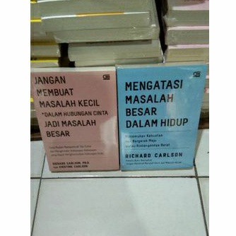

sepaket 2 Buku jangan membuat masalah kecil jadi masalah besar - mengatasi masalah besar dalam hidup