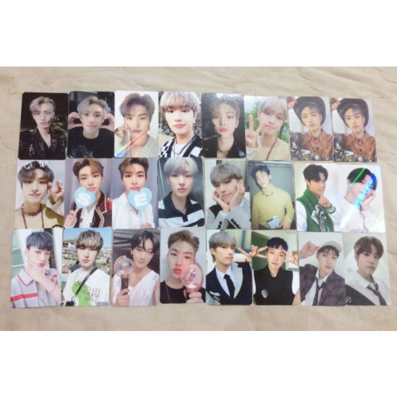 PHOTOCARD PC OFFICIAL ATEEZ MINGI SAN WOOYOUNG SKZ EVEL POB BENEFITS OTY 3RD FANKIT ANNIVERSARY LIGH